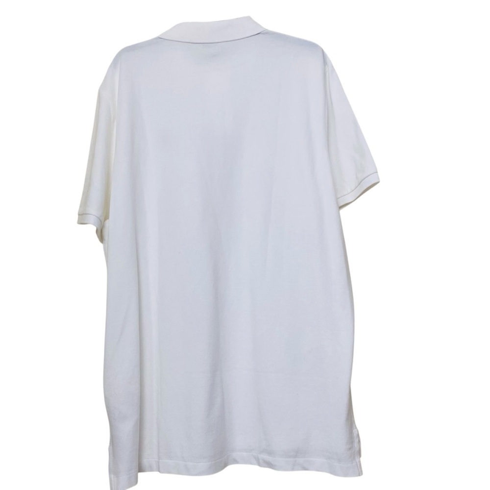 Polo by Ralph Lauren White Polo Shirt with Blue Logo - Picture 2 of 13